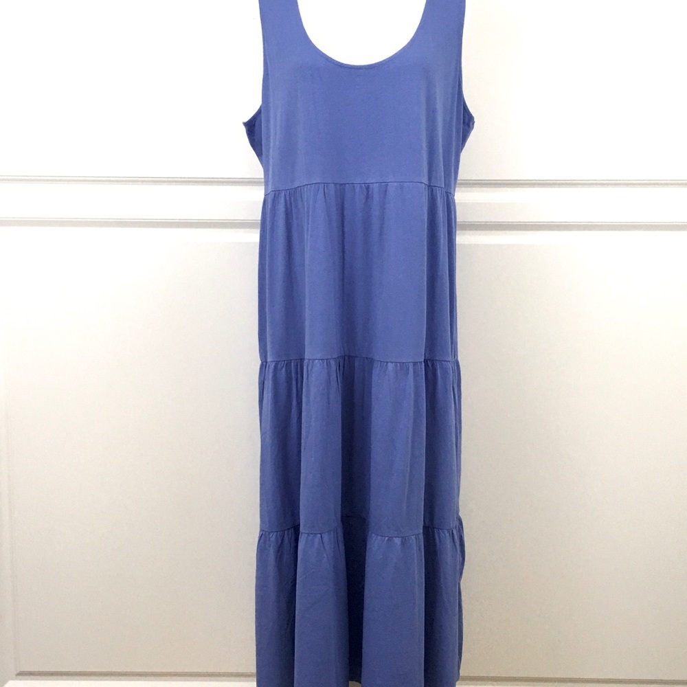 J Crew Tiered Maxi Dress